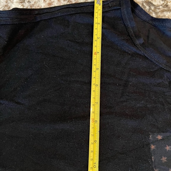 3X Maurice’s Womens Black Americana Short Sleeve Shirt Lightweight Plus Size Top - Picture 2 of 9